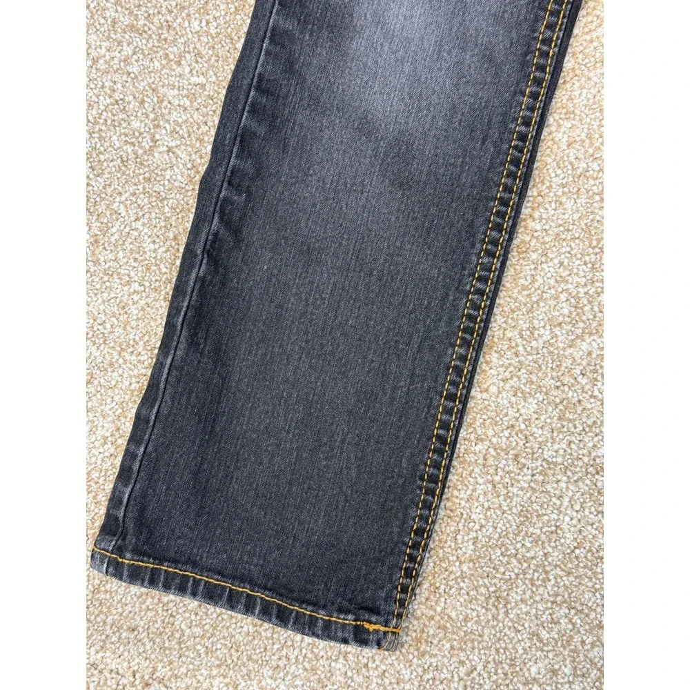 The Children's Place Girls Skinny Stretch Jeans Dark Wash Blue Size 6x/7 Heart